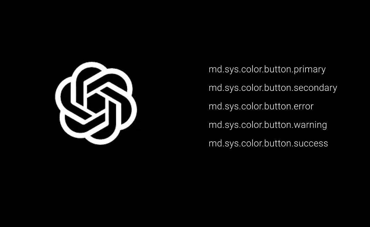 Using ChatGPT to Automate Design Token Creation